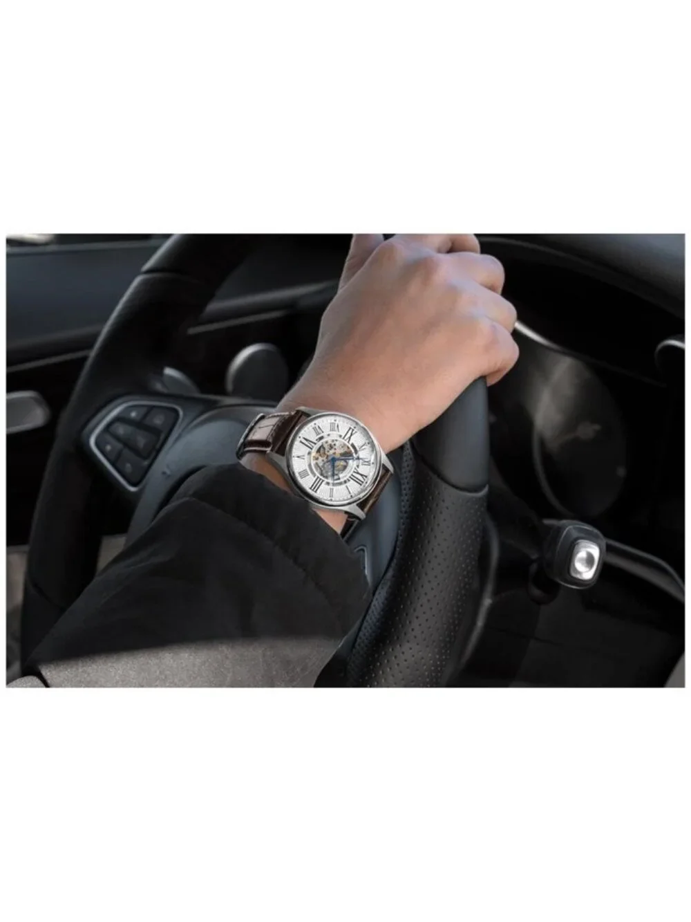 NWT Stuhrling Original Legacy Automatic Silver Dial Men's Watch